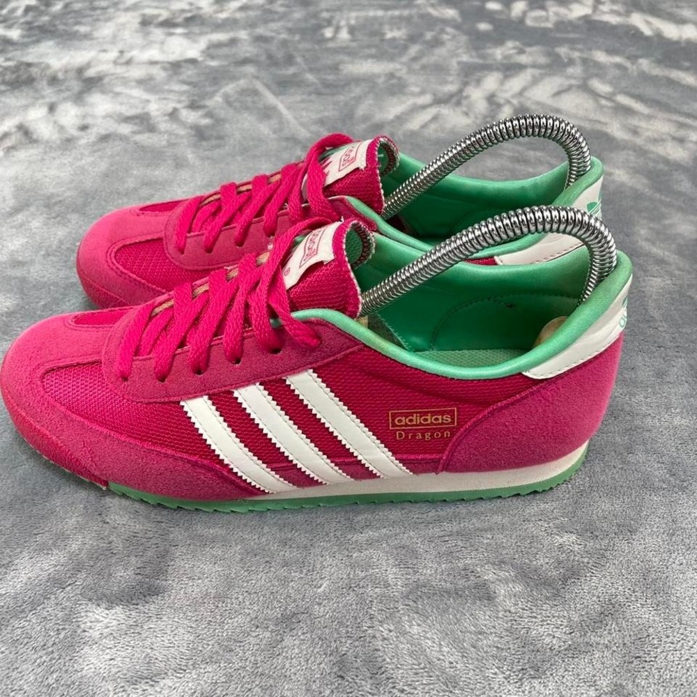 Women Adidas Dragon pink trainers size 5.5